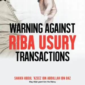 Warning Against Riba Usury Transactions PDF
